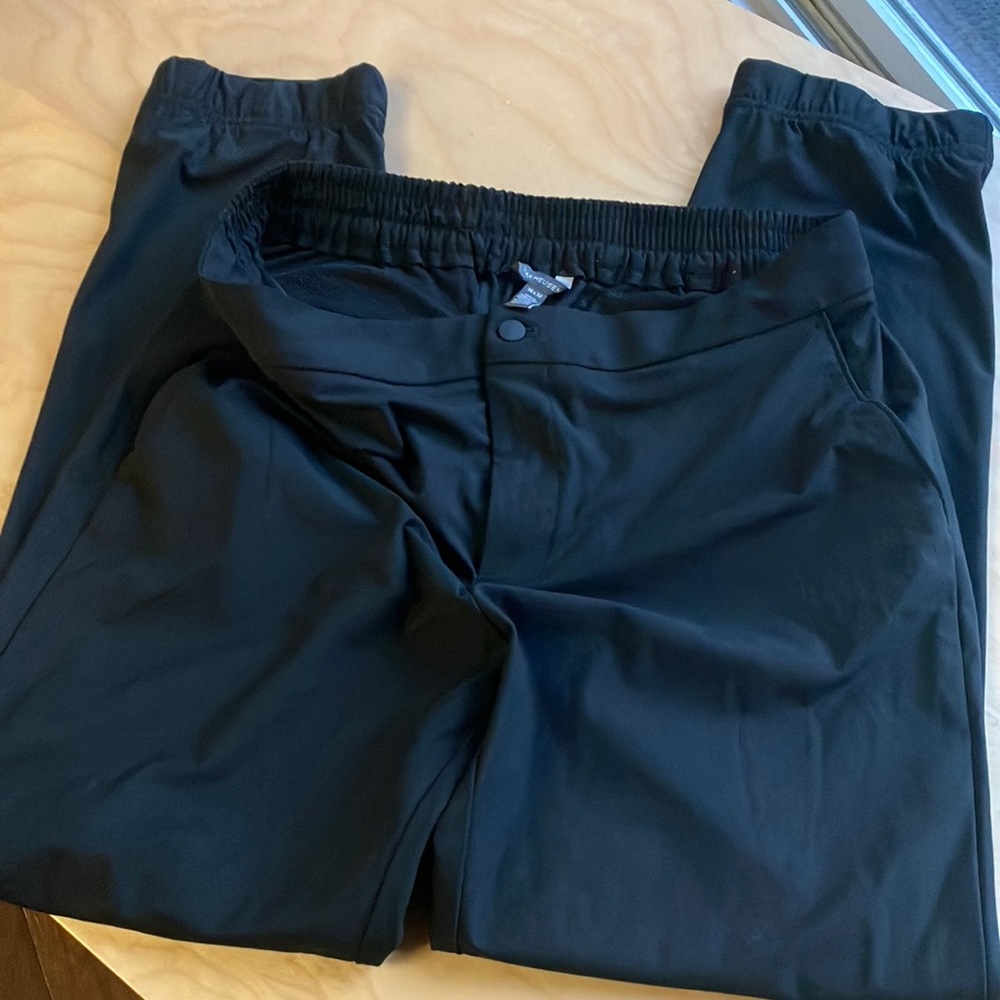 Van Heusen Black Elastic Waist Trousers